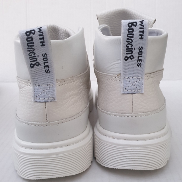 Dr Martens Jemima White Venice Aunt Sally Leather Platform Lace-Up Chukka Boot 7 - Picture 12 of 16